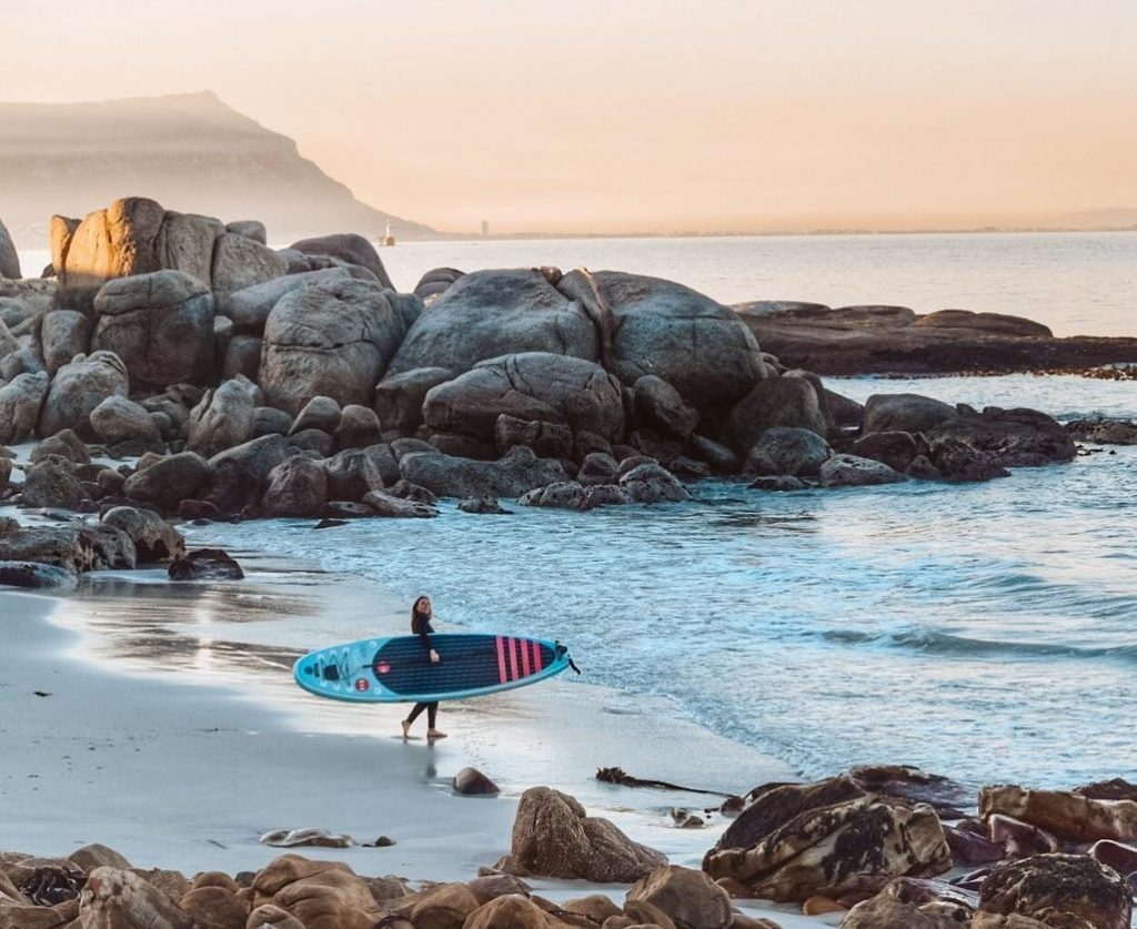 Stand up paddle boarding in Cape Town